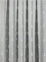 İtalyan Şeritli Püsküllü Keten Premium Dokulu Tül Perde Gramajlı Ütü İstemez