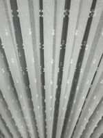 İtalyan Şeritli Püsküllü Keten Premium Dokulu Tül Perde Gramajlı Ütü İstemez - Görsel 2