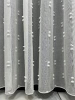 İtalyan Şeritli Püsküllü Keten Premium Dokulu Tül Perde Gramajlı Ütü İstemez - Görsel 5