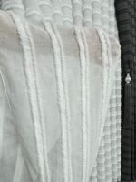 Pufdy Ponpon Desenli Keten Premium Dokulu Tül Perde Ağır Gramajlı Ütü İstemez - Görsel 2