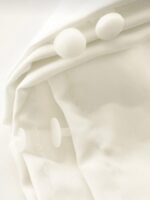 Kırık Beyaz Saten Güneşlik - Görsel 2