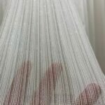 Ütü İstemez Gümüş Simli Armür Kar Desen Her Odaya Uygun Tül Perde