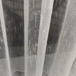 Bambu Ütü İstemeyen Keten Şantuklu Desen Ağır Gramajlı Tül Perde Ütü İstemeyen