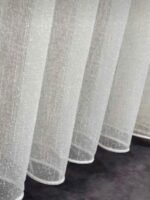 Bambu Ütü İstemeyen Keten Şantuklu Desen Ağır Gramajlı Tül Perde Ütü İstemeyen - Görsel 4