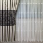 Pano Fon Perde Acı Kahve Bej