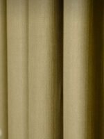 Yağ Yeşili Keten Dokulu Fon Perde - Görsel 3