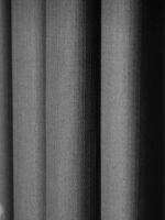 Koyu Gri Renk Keten Dokulu Fon Perde - Görsel 3