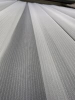 Üsküdar Keten Burgulu Desen, Ağır Gramajlı Kırışmaz Her Odaya Uygun Tül Perde - Görsel 4