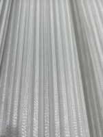 Ütü İstemeyen Düz Çizgili Desen Ağır Gramajlı Her Odaya Uygun Tül Perde - Görsel 2