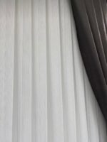 Ütü İstemeyen Gümüş Simli Molla Desen Ağır Gramajlı Her Odaya Uygun Tül Perde - Görsel 3