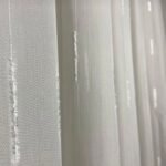 Bambu İnci Şeritli Işıltılı Tül Perde