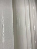 Bambu İnci Şeritli Işıltılı Tül Perde