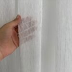 Ütü İstemeyen Gümüş Simli Molla Desen Ağır Gramajlı Her Odaya Uygun Tül Perde