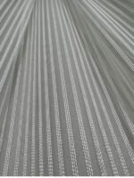 Ütü İstemeyen Düz Çizgili Desen Ağır Gramajlı Her Odaya Uygun Tül Perde - Görsel 3