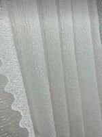 Ütü İstemeyen 8020 Brode Damla Desen Tül Perde - Görsel 3