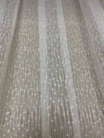 Ütü İstemeyen 8020 Brode Damla Desen Tül Perde